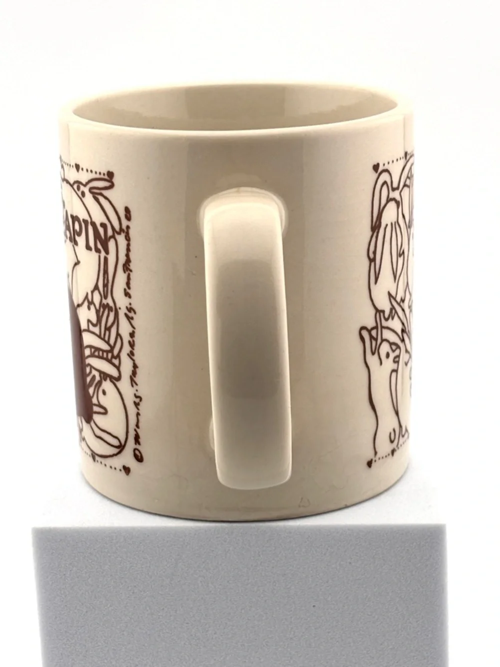 Vintage Taylor & Ng “Le Lapin” Ceramic Mug